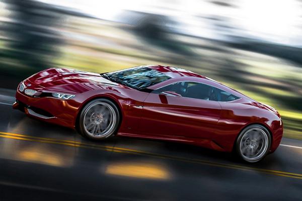 View from the left side of the BMW M9