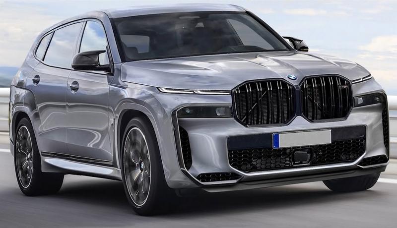 Right side view BMW X8