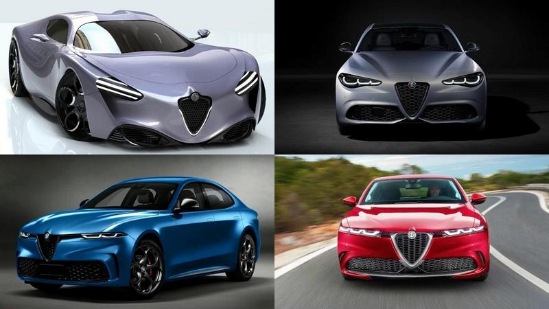 Top 4 Alfa Romeo sedans in  (in comparison)