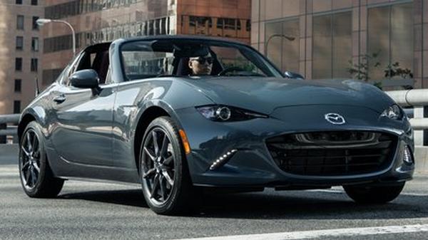 Front view of the new Mazda MX 5 Miata