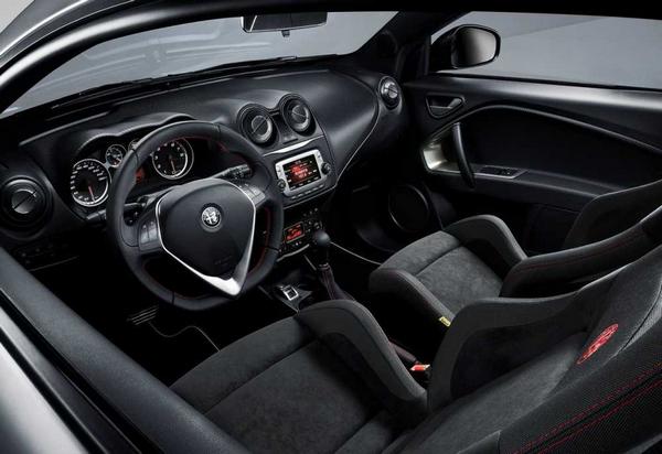 Interior view of the torpedo room of the Alfa Romeo Mito Racer