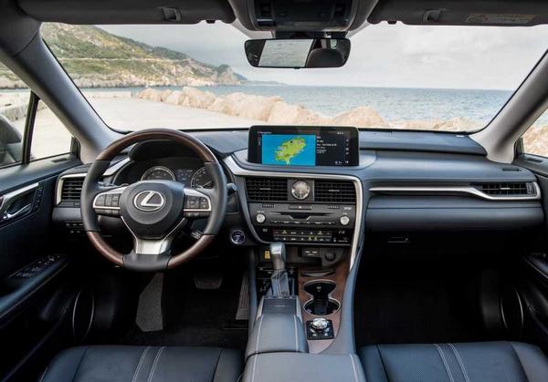 Lexus RX 350 Multimedia Interior View