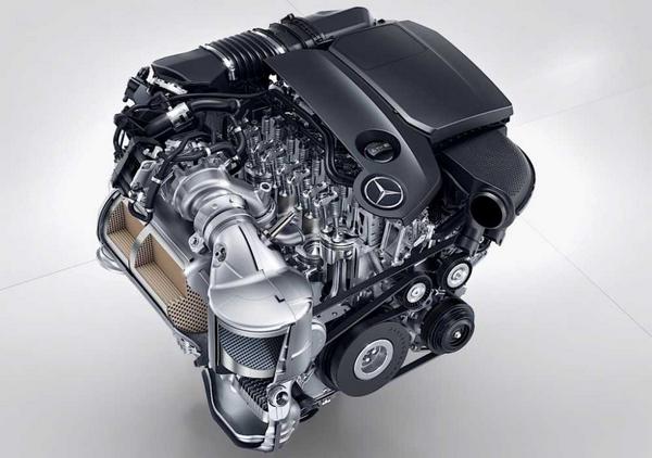 Photo of the Mercedes ML engine