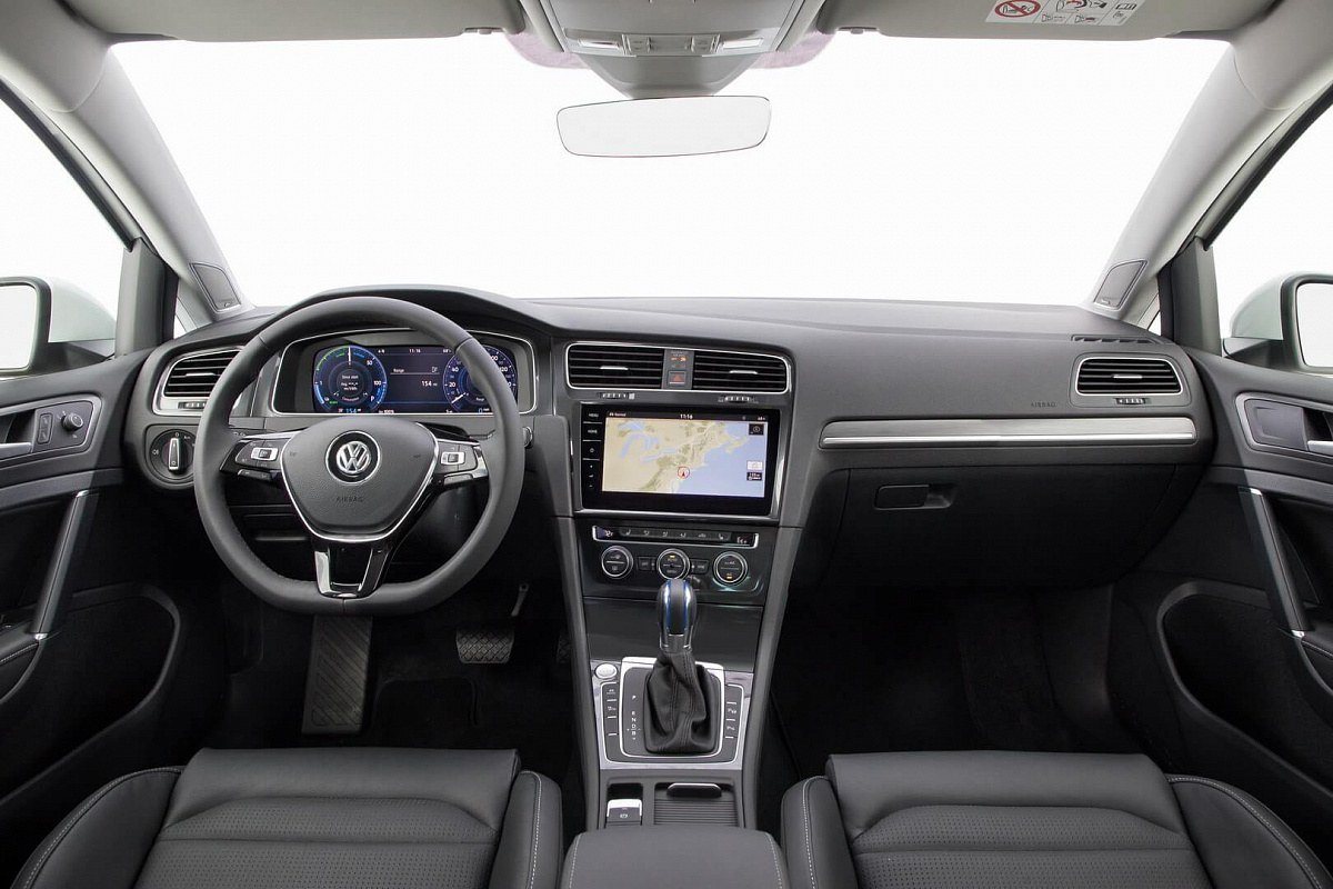 View into the torpedo room of the VW e-Golf