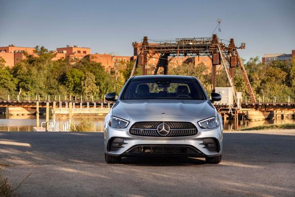 Front view of the Mercedes-Benz E-Class